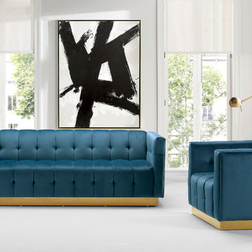 Chic Home Primavera Sofa, Teal