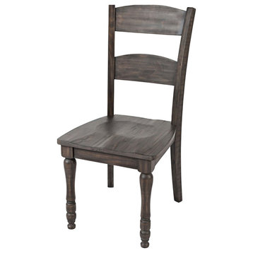 Madison County Ladderback Dining Chair (Set of 2) - Barnwood