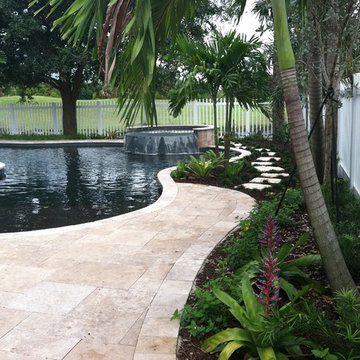 Lagoon Pool Tropical Garden Walk