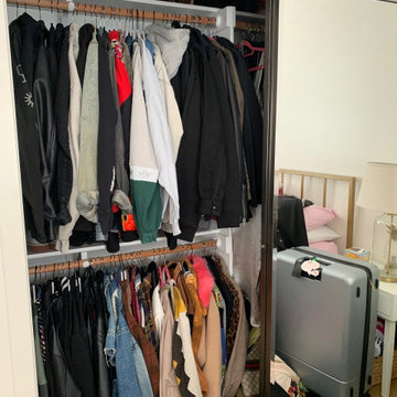 Celebrity Client Walk-In Closet in Los Angeles