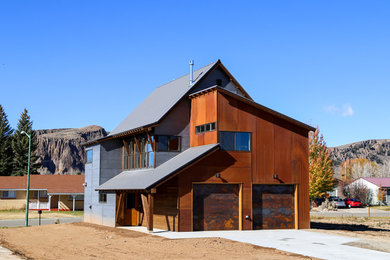 Trendy home design photo in Denver