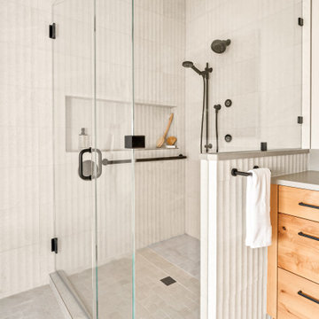 McMinnville Bathroom Remodel - Custom Shower View