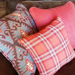 Solitude- Phase One and Two Addition/Remodel - Decorative Pillows