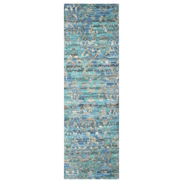 Carlton Runner, Blue, 2'6x8