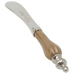 Julia Knight - Peony Spreader Knife, Set of 4, Toffee - Spread the love! You and your guests will absolutely adore the spreaders in Julia Knight��_s Peony Collection. Just like the Peony, Julia Knight��_s serveware pieces are beautiful, but never high maintenance! Knight��_s romantic Peony Collection is known for its signature scalloped edges that embody the fullness, lushness and rounded bloom of nature��_s ��_Queen of Flowers��_. The Peony has been cherished for centuries and is known worldwide for symbolizing prosperity, honor, good fortune & a happy marriage! The remarkable colors and shimmering enamels featured in this bloom inspired collection will invigorate any tabletop. Perfect for a schmear on your morning bagel with coffee or to use for brie and baguette at your upcoming cocktail party.