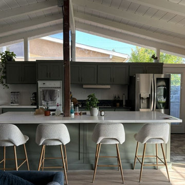 Kim Kitchen Retrofit and New Custom Island
