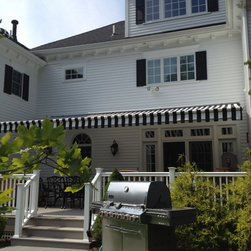 Striped Awnings by Breslow - Awnings