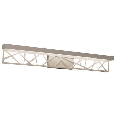 AFX BONV360530L30EN Boon 1 Light 36"W Integrated LED Bath Bar - White