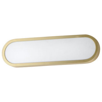 ET2 E23421 Latitude 18"W LED Bath Bar - Gold