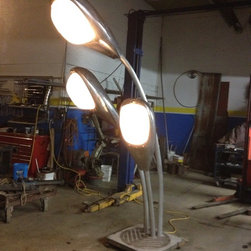 Vintage street light creation! Show stopper at the interior design show in Toron - Floor Lamps