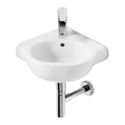 Lavabo angular Roca Meridian 35x35 cm - Bathroom Basins