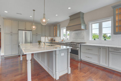Example of a kitchen design in Denver