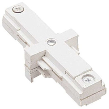WAC-Lighting J Track 2-Circuit Dead End I Connector, White