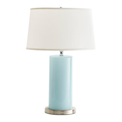 Bullet Glass Table Lamp, Artic - Table Lamps