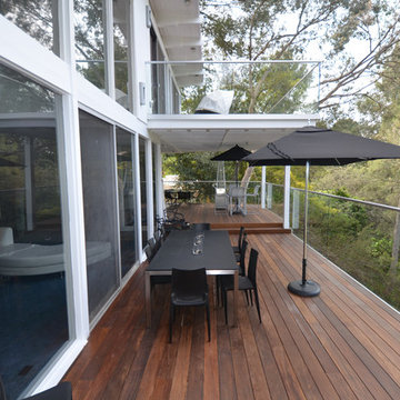 Skylark Lane Hillside Multilevel Decks