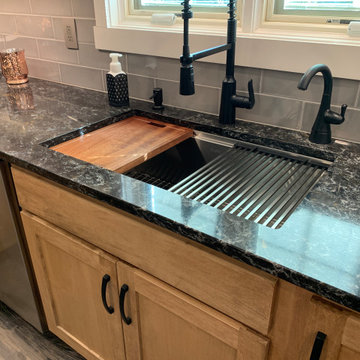 Quad Cities Kitchen Remodel with Great Storage and Maple Cabinets