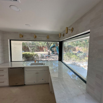 Kitchen backsplash