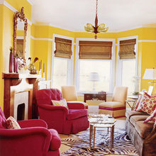 fireplace bay window combo