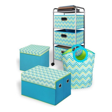Bintopia - Turquoise & Green Matching Pieces