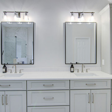 Tranquil Primary Bathroom Transformation, Lenexa Kansas