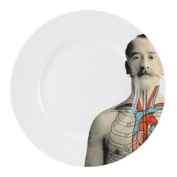 The New English - The New English Anatomica Dinner Plate - Dinner Plates