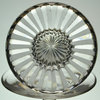 Consigned Sherry/Port Cut Glass Decanter Diamond Decoration & Mushroom Stopper