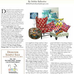 Designer Sample Sale 2013 - Home Decor