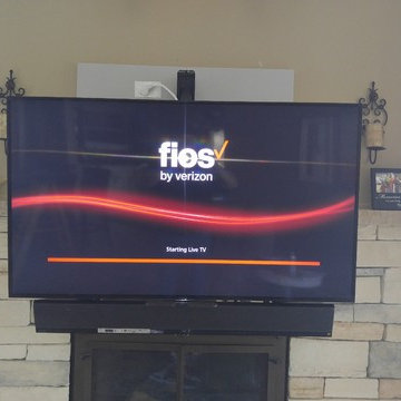 Latest Mantel Mount Install