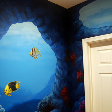 All Sea Life Murals and Painting Projects over the years by Mural Art LLC