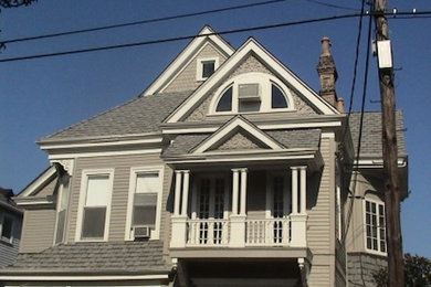 Example of an ornate exterior home design in Dallas