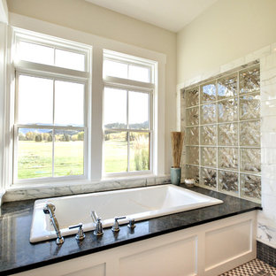 Glass Block Bathroom Ideas Houzz