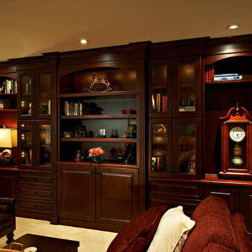 Built-In Display Shelving