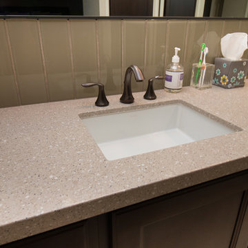 Chocolate bathroom