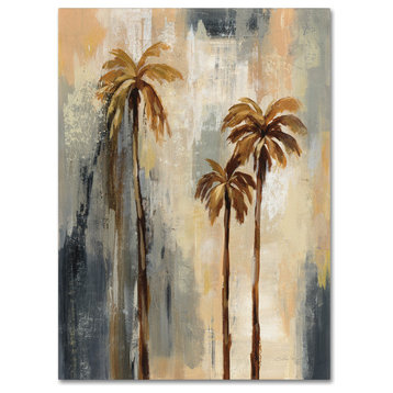 Silvia Vassileva 'Palm Trees I' Canvas Art, 14" x 19"