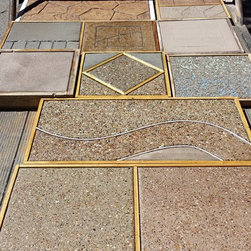 glow in the dark concrete exposed aggregate - Outdoor Products