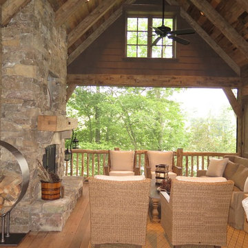 Mountain Top Porch - Cashiers, North Carolina