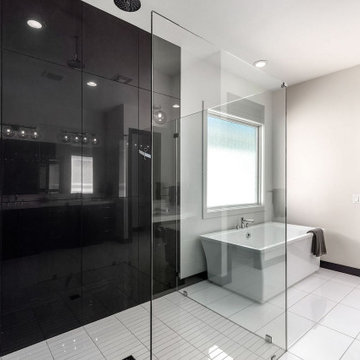 Vibrant Modern Elegance, Bathroom Remodeling in Newport Beach, CA