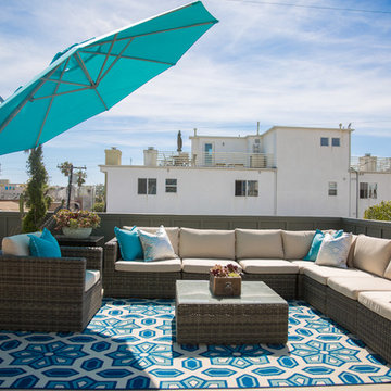 UFC| Bruce Buffer | Patio & Home Makeover | Living Room | Venice Beach