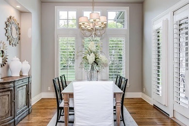 Small transitional kitchen/dining room combo photo in Wichita