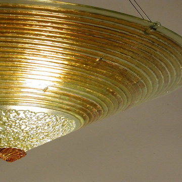 Gold Concentric Cone