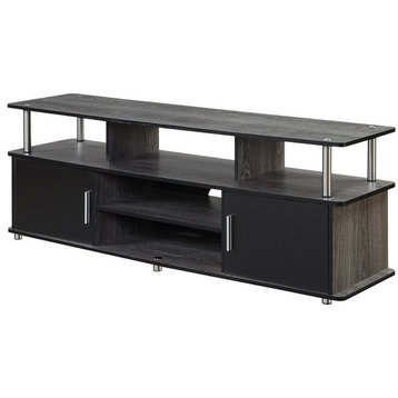 Convenience Concepts Designs2Go 60" Monterey TV Stand in Weathered Gray