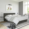 Sydney Upholstered Bed, Gray, King