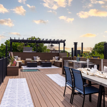 Touch The Sky: Roof Deck, Interior Stair