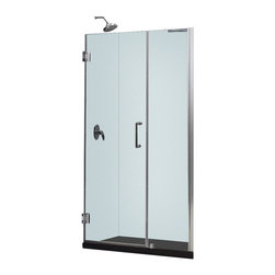 DreamLine - DreamLine Shower Door 45-46" Opening, SHDR-20457210 - Showerheads And Body Sprays