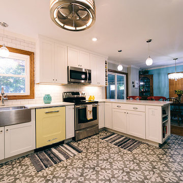 Lincoln West Lafayette Retro Kitchen Remodel