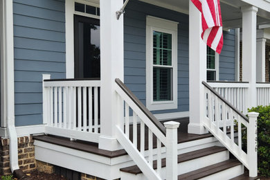 This is an example of a porch design in Charleston.