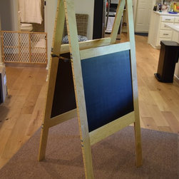 Adjustable Child's Art Easel - Bulletin Boards And Chalkboards