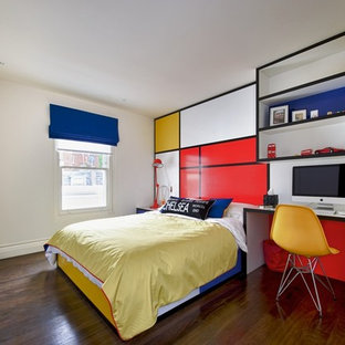 Red And Yellow Bedroom Ideas And Photos Houzz