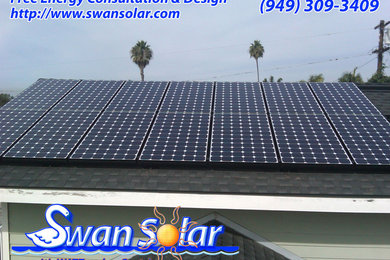 Solar Power Generated in San Clemente, CA - 2.8 kW System