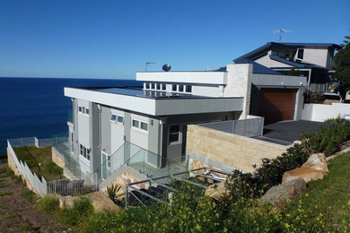 Contemporary exterior in Wollongong.